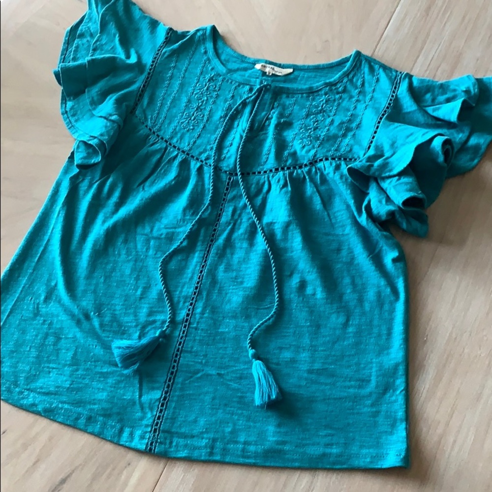 🌻🌻3X$20 Flare short sleeve top